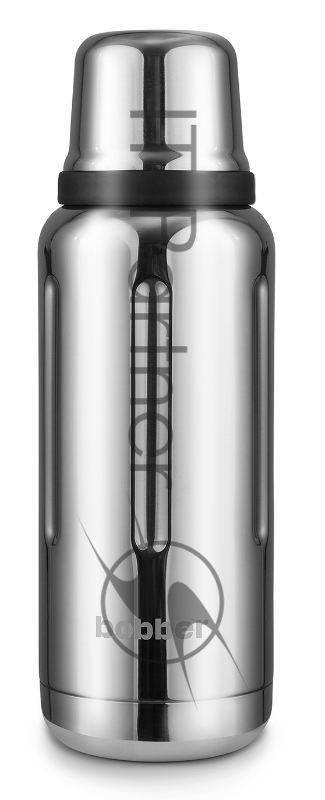 Термос Bobber Flask-1000 1л. серебристый (FLASK-1000/GLOSSY)