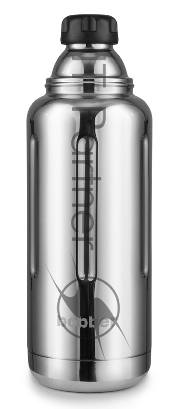 Термос Bobber Flask-1000 1л. серебристый (FLASK-1000/GLOSSY)