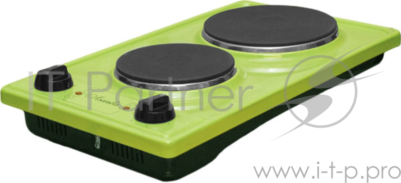 Плита Электрическая Лысьва ЭПБ 22 зеленый (настольная)