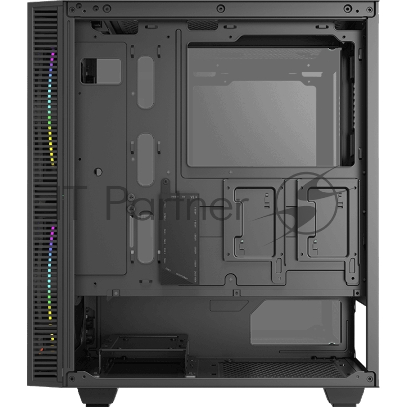 Корпус GameMax Black Hole MFG.A363-TB (ATX,Зак.стекл, USB 3.0, 2*200мм вент, без БП)