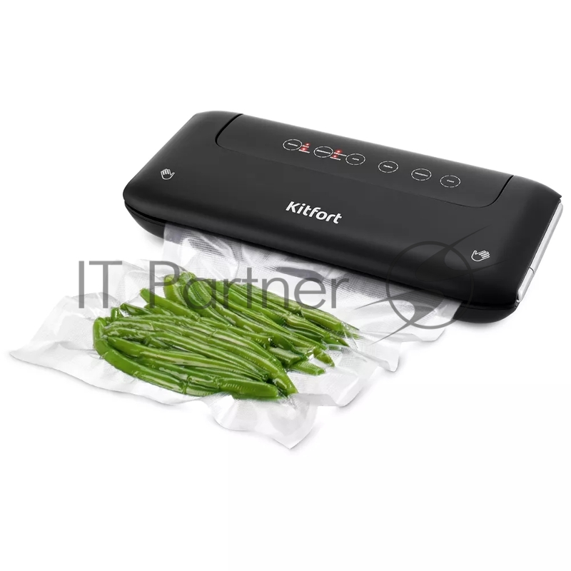 Вакуумный упаковщик Kitfort KT-1508 130Вт черный