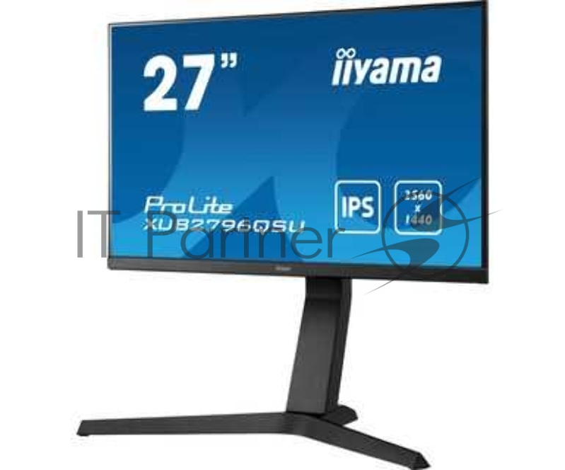 Монитор Iiyama 27 XUB2796QSU-B1 черный IPS LED 1ms 16:9 HDMI M/M матовая HAS 350cd 178гр/178гр 2560x1440 DisplayPort QHD USB 6.1кг