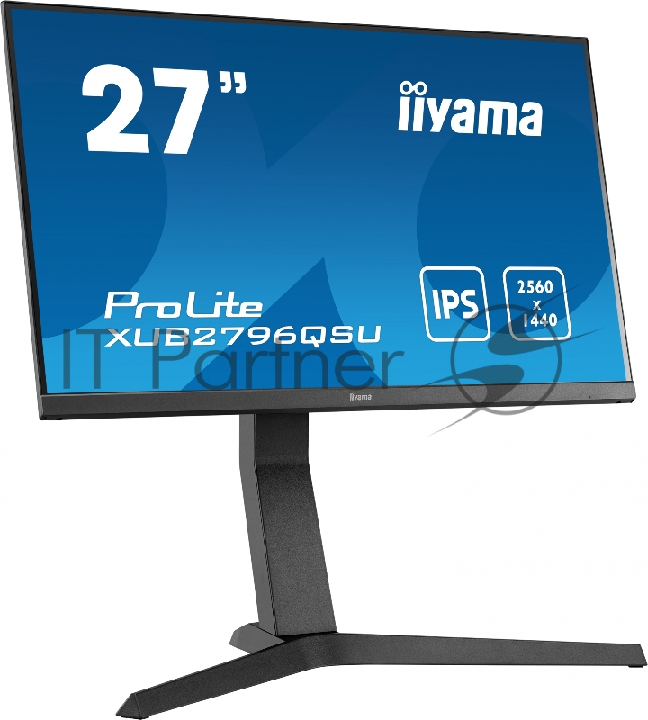 Монитор Iiyama 27 XUB2796QSU-B1 черный IPS LED 1ms 16:9 HDMI M/M матовая HAS 350cd 178гр/178гр 2560x1440 DisplayPort QHD USB 6.1кг