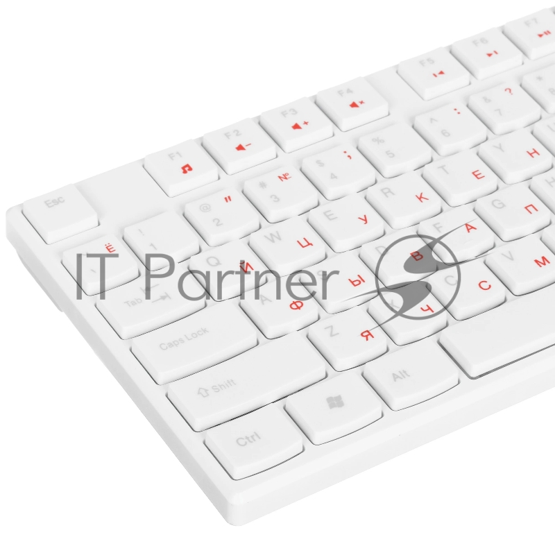 Клавиатура проводная мультимедийная Smartbuy ONE 238 USB белая (SBK-238U-W)/20