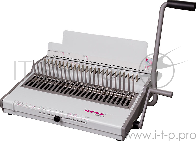 Переплетчик Renz Combi-S (перф. 25 лист сшив. 500 лист пластик. пруж. 6-51мм)