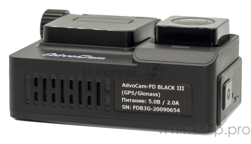 AdvoCAM-FD Black III GPS/GLONASS автомобильный видеорегистратор