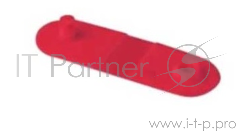 Zebra 97032-RED Zebra Color clips for use with Z-Band QuickClip, Plastic 1 pack