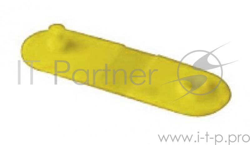 Zebra 97032-YELLOW Zebra Color clips for use with Z-Band QuickClip, Plastic 1 pack