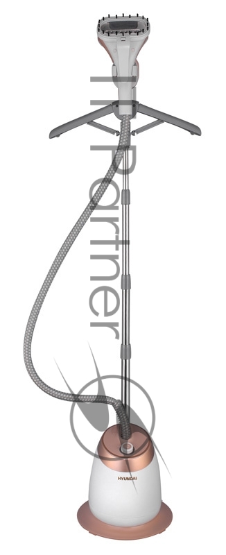 Отпариватель напольный Hyundai H-US02259 1800Вт белый/золотистый