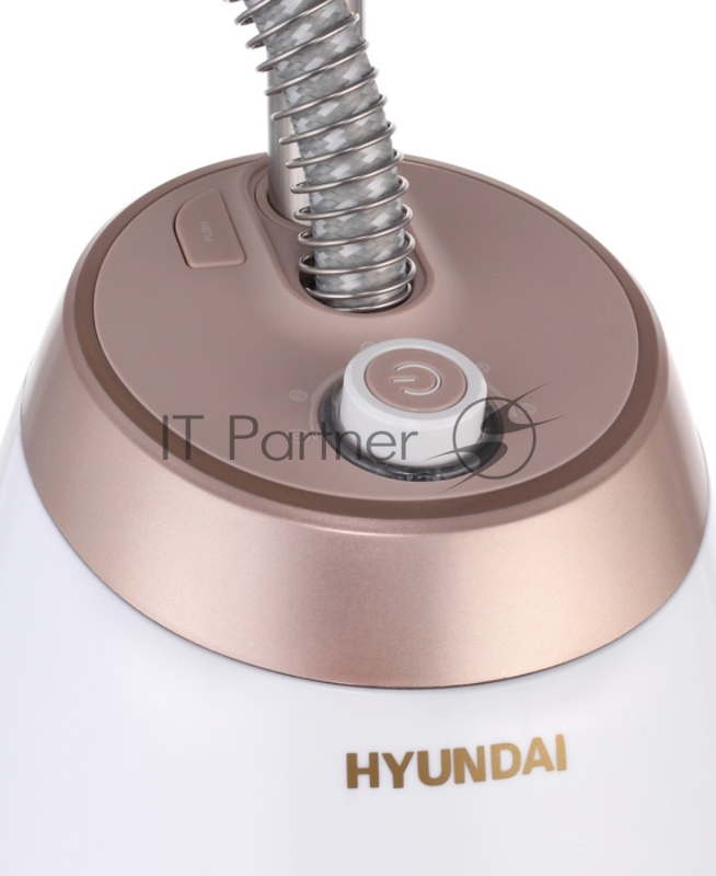 Отпариватель напольный Hyundai H-US02259 1800Вт белый/золотистый