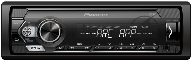 Автомагнитола Pioneer MVH-S120UBW 1DIN 4x50Вт