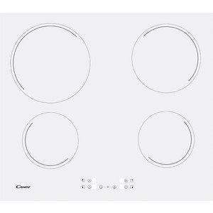 Электрическая варочная поверхность CANDY CH64CCW белый