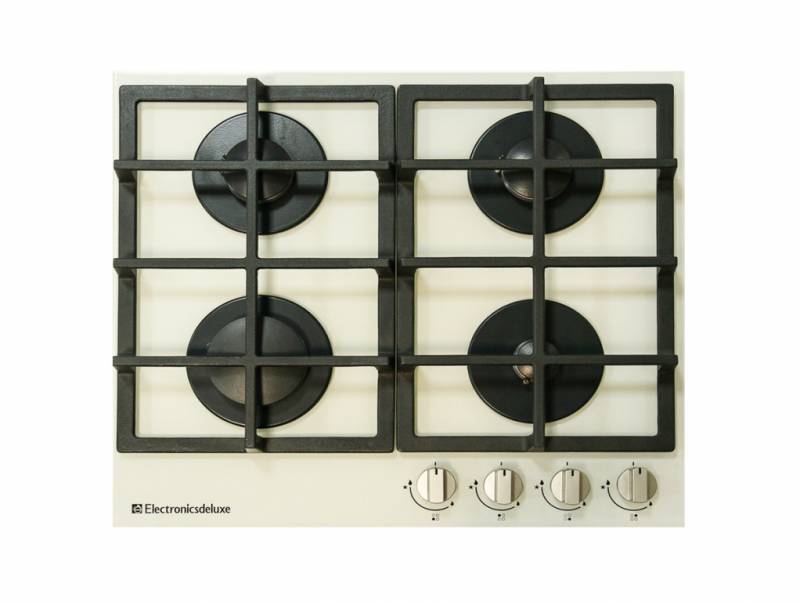 Варочная поверхность газовая Electronicsdeluxe GG4 750229F-030 бежевый