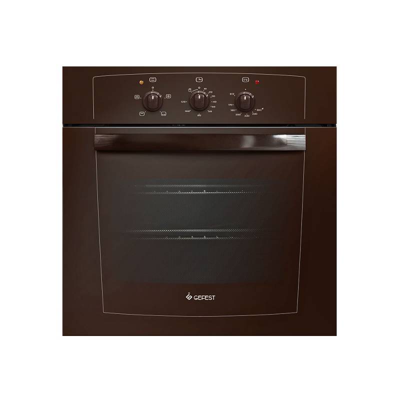Духовой шкаф газовый GEFEST ДГЭ 601-01 К коричневый