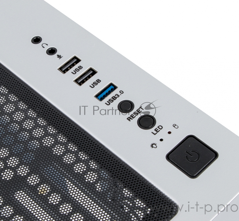 Корпус Formula V-LINE 7713 черный без БП ATX 3x120mm 2xUSB2.0 1xUSB3.0 audio bott PSU