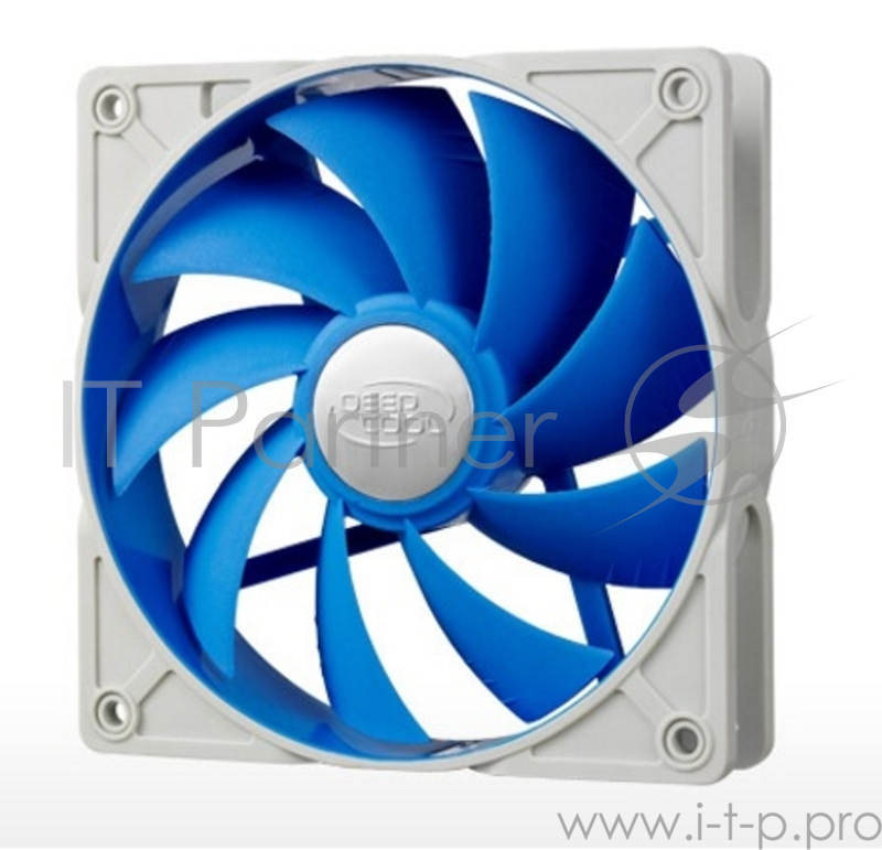 Вентилятор DEEPCOOL UF120 120x120x26мм Ultra silent (PWM, 36шт./кор, эластичная рамка, супертихий,2