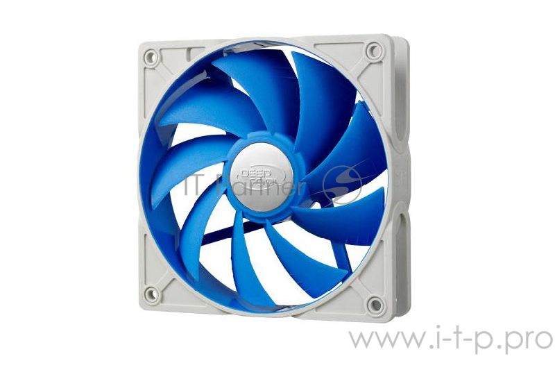 Вентилятор DEEPCOOL UF120 120x120x26мм Ultra silent (PWM, 36шт./кор, эластичная рамка, супертихий,2