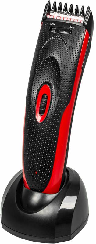 Машинка для стрижки Sinbo SHC 4354S красный/черный (насадок в компл:1шт)
