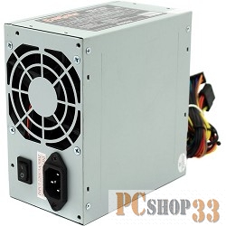 Блок питания Exegate EX219185RUS / 251772 500W ATX-AB500 OEM, 8cm fan, 24+4pin, 2*SATA, 1*FDD, 2*ID