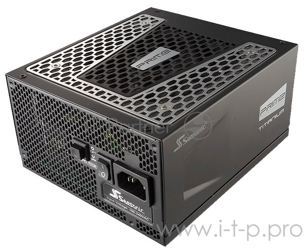 Блок питания Seasonic ATX 650W PRIME ULTRA TITANIUM SSR-650TR 80+ platinum (24+4+4pin) APFC 135mm fa