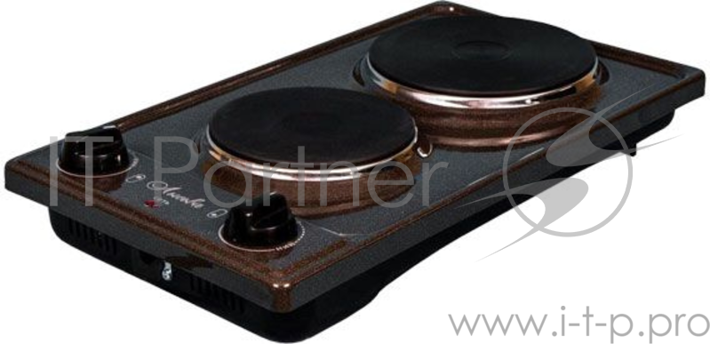 Плита Электрическая Лысьва ЭПБ 22 коричневый/рябчик эмаль (настольная)