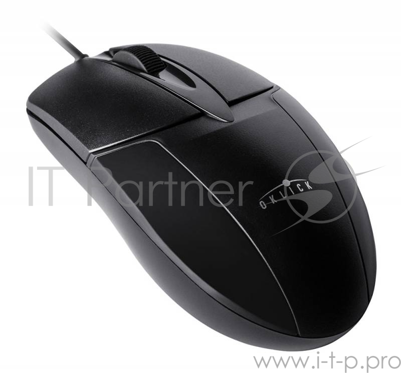 Мышь Oklick 145M black (1000dpi) USB