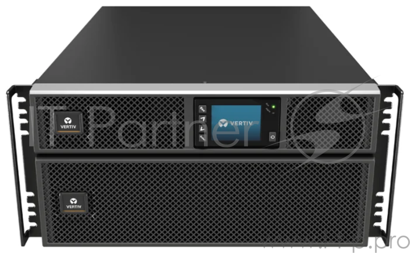 Vertiv Liebert GXT5 1ph UPS, 8kVA, input plug - hardwired, 5U, output – 230V, hardwired, output socket groups (4)C13 & (4)C19