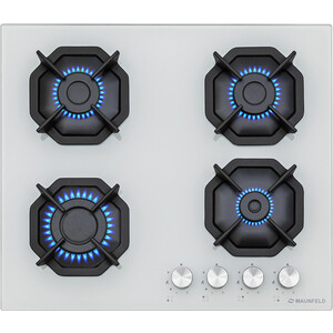 Газовая варочная поверхность Maunfeld EGHG.64.2CW/G белый