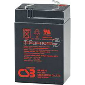 Аккумулятор CSB GP645 6V 4.5Ah