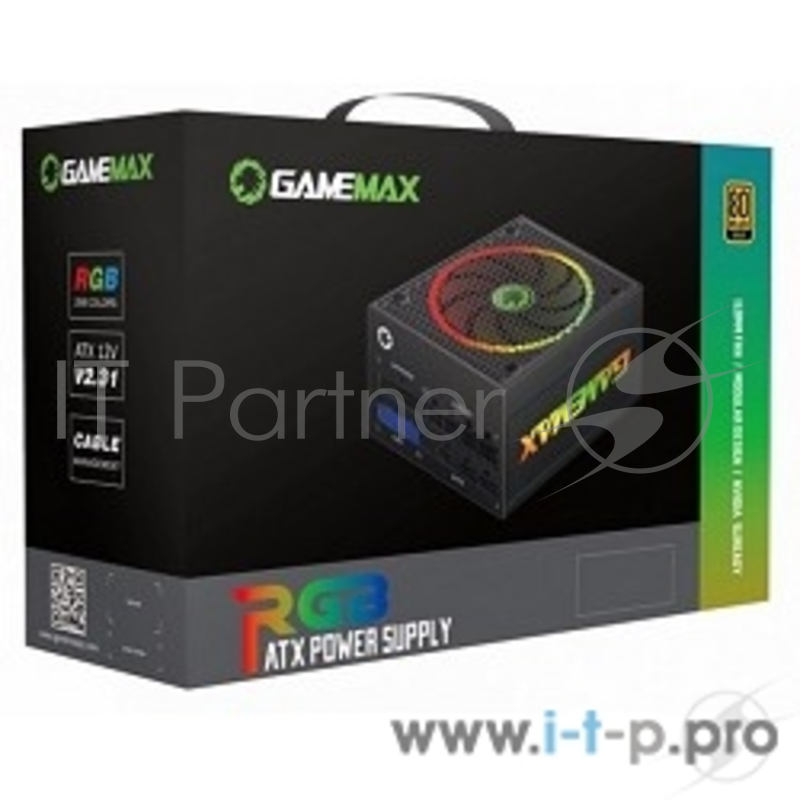 Блоки питания GameMax (GM-850RGB) Блок питания ATX 850W GameMax GM-850RGB
