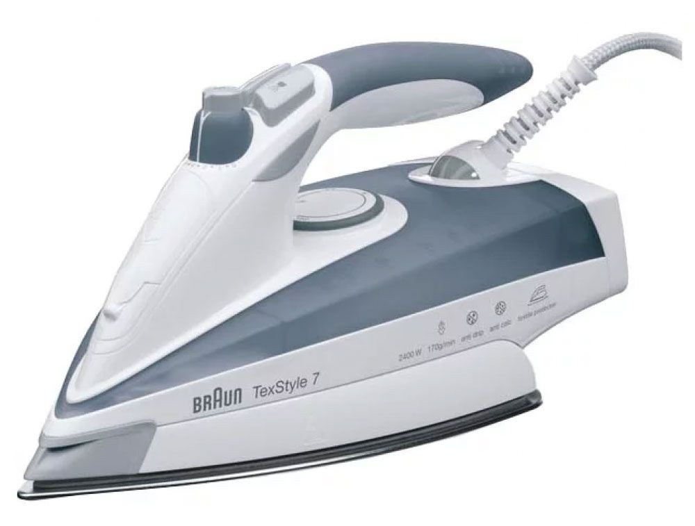 Утюг Braun TS775ETP 2400Вт серый/белый