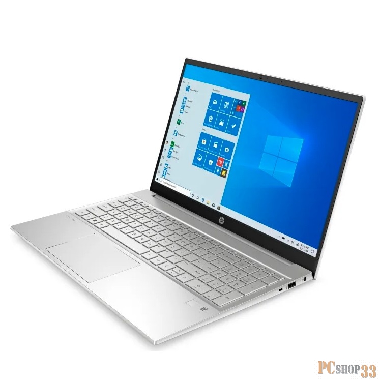 Ноутбук 15.6 IPS FHD HP Pavilion 15-eg0066ur silver (Core i5 1135G7/8Gb/512Gb SSD/noDVD/MX350 2Gb/W10) (2X2U3EA)