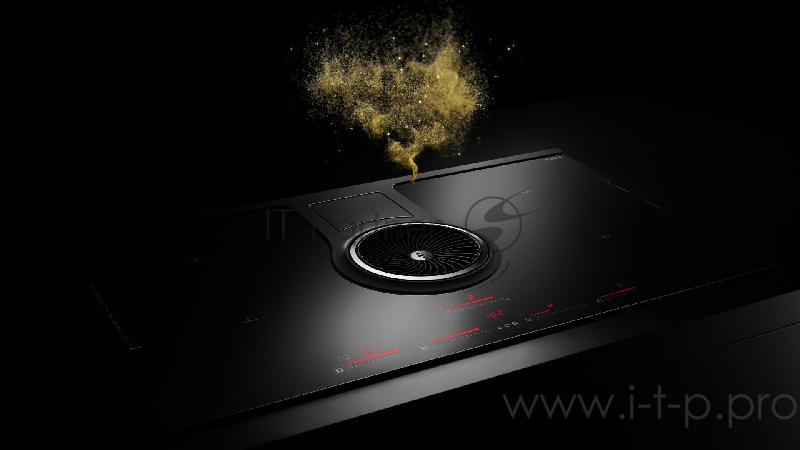 Индукционные варочные панели ELICA NIKOLA TESLA. Панель+вытяжка, стеклокерамика, индукционная, 83см, сенсорное управление , POT DETECTOR, BRIDGE ZONES, POWER LIMITATION , 900м3, фил