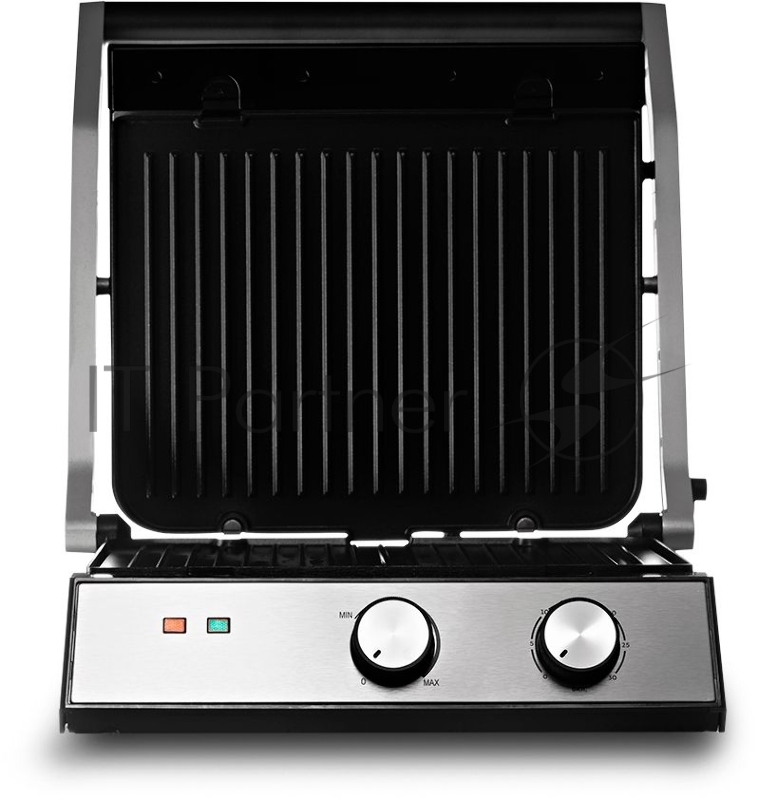Электрогриль Kitfort КТ-1654 2000Вт серебристый