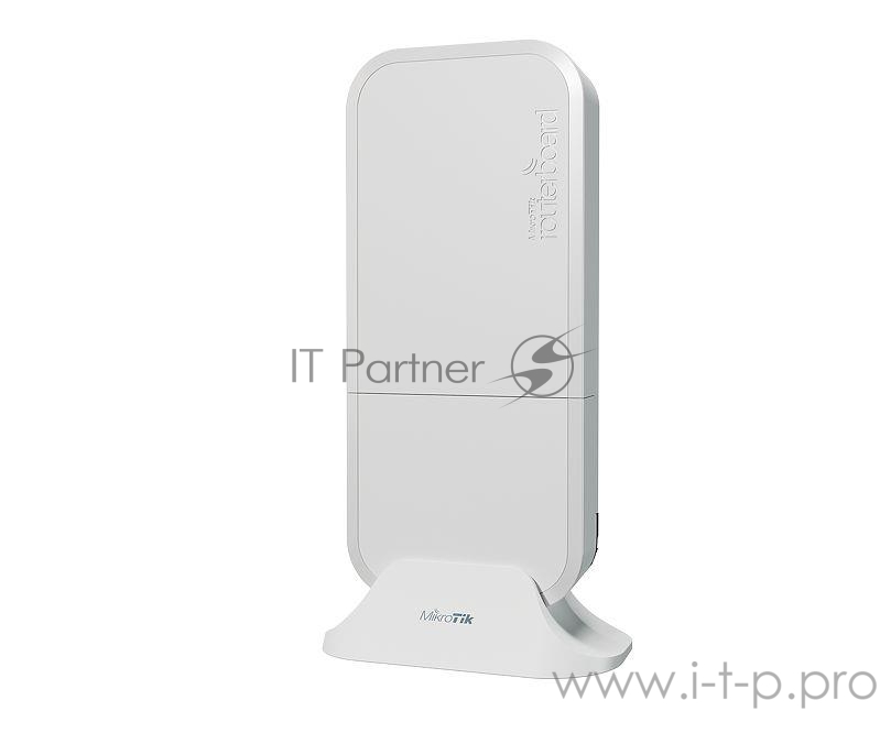 Точка доступа Mikrotik RBwAPG-5HacD2HnD wAP ac with 4 cores x 710MHz CPU, 128MB RAM, 2x Gbit LAN, built-in 2.4Ghz 802.11b/g/n Dual Chain wireless,built-in 5GHz 802.11an/ac Dual Chain wireless, RouterOS L4, white outdoor enclosure, PSU, PoE injec