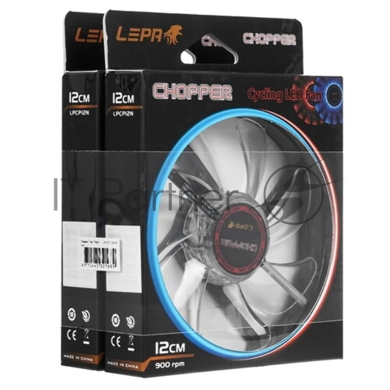 Вентилятор Enermax LPCP12N-R, DUO PACK