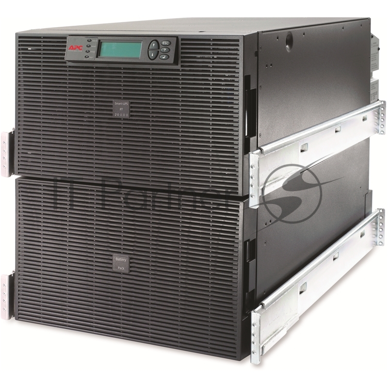 ИБП (UPS) 12U 19 RM 20000ВА APC Smart-UPS RT 20kVA SURT20KRMXLI, черный (COM, LAN)