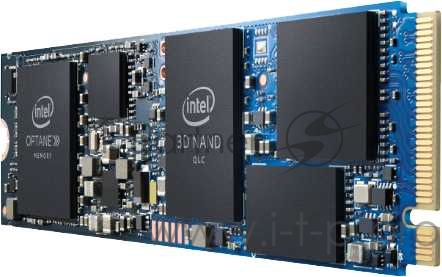 Твердотельный накопитель Intel® Optane™ Memory H10 with Solid State Storage (32GB + 512GB, M.2 80mm PCIe 3.0, 3D XPoint™, QLC), 999MJF