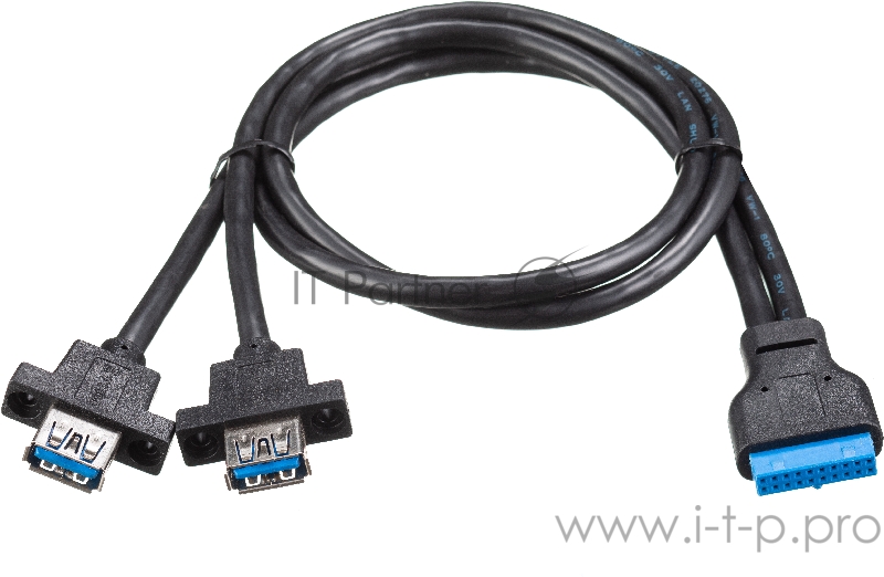 ЮСБ и Аудио панель для корпуса USB module, 2xUSB2.0+2xUSB3.0, PCB board+Audio+Cables for FL-302