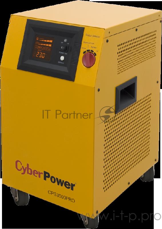 Инвертор CyberPower CPS 3500 PRO (2400 Вт. 24 В) UPS CYBERPOWER CPS 3500 PRO (2400 Va. 24 V)