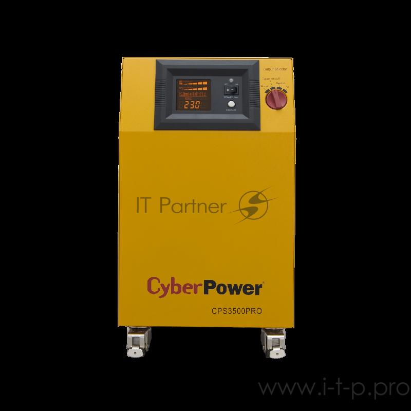 Инвертор CyberPower CPS 3500 PRO (2400 Вт. 24 В) UPS CYBERPOWER CPS 3500 PRO (2400 Va. 24 V)