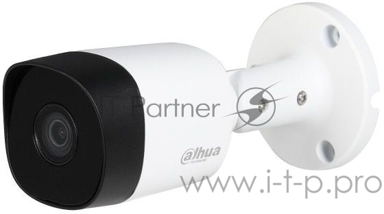 Видеокамера HDCVI EZ-IP EZ-HAC-B1A11P-0280B цилиндрическая, 1/2.7 1Мп КМОП, 2.8мм объектив, 4в1(CVI/TVI/AHD/CVBS), IP67