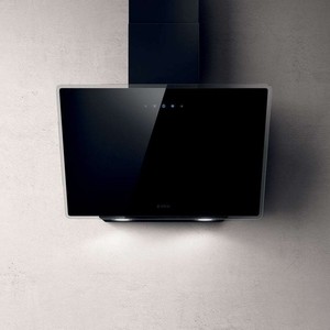 Вытяжка ELICA SHIRE BK/A/60 NO PLUG-PRF0143990A / Наклонная, 60см, 1200 м3, сенсорное управление, черное стекло
