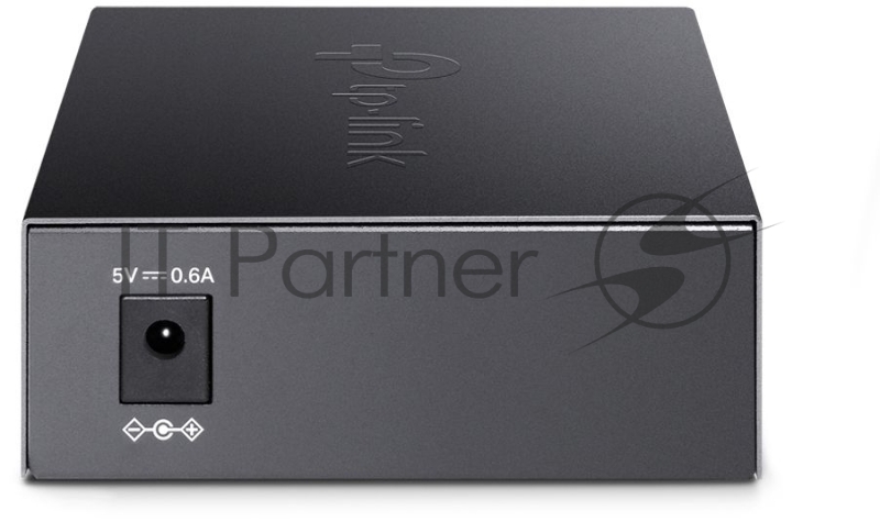 Медиаконвертер Gigabit WDM media converter, 9/125μm Single-mode Fiber, 1 SC Fiber port, 1 100/1000Mbps RJ-45 port, wave length 1550nm/1310nm, transmi