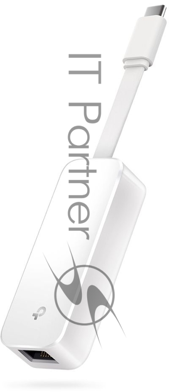 Сетевой адаптер USB 3.0 Type-C to Gigabit Ethernet network adapter, 1 USB 3.0 Type-C port, 1 Gigabit RJ-45 port, support Windows/macOS, plug and play