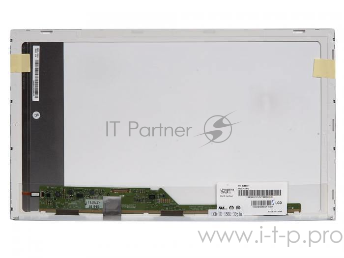 Матрица 15.6 Matte LP156WH4 (TP)(P1), WXGA HD 1366x768, 30 Lamels DisplayPort, светодиодная (LED), LG-Philips