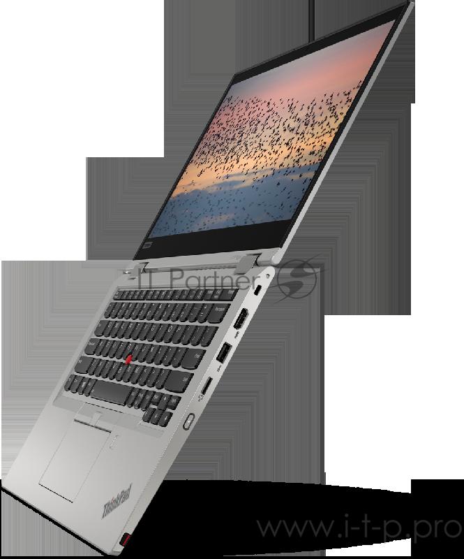 Ноутбук Lenovo ThinkPad L13 Yoga G2 T13.3FHD_IPS_GL_300N_MT/ CORE_I5-1135G7_2.4G_4C_MB/ 8GB(8X8GX16)_DDR4_3200/ 256GB_SSD_M.2_2280_NVME_TLC_OP/ / INTEGRATED_GRAPHICS/ / FINGERPRINT_READER/ DOS,IR&HD_CAMERA_W/MIC/ BKLT_KB_SR_RUS/ SMART_CARD_READER/ 4