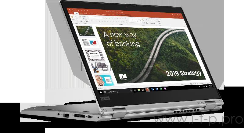 Ноутбук Lenovo ThinkPad L13 Yoga G2 T13.3FHD_IPS_GL_300N_MT/ CORE_I5-1135G7_2.4G_4C_MB/ 8GB(8X8GX16)_DDR4_3200/ 256GB_SSD_M.2_2280_NVME_TLC_OP/ / INTEGRATED_GRAPHICS/ / FINGERPRINT_READER/ DOS,IR&HD_CAMERA_W/MIC/ BKLT_KB_SR_RUS/ SMART_CARD_READER/ 4