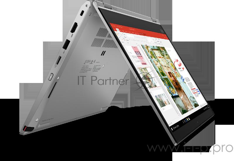 Ноутбук Lenovo ThinkPad L13 Yoga G2 T13.3FHD_IPS_GL_300N_MT/ CORE_I5-1135G7_2.4G_4C_MB/ 8GB(8X8GX16)_DDR4_3200/ 256GB_SSD_M.2_2280_NVME_TLC_OP/ / INTEGRATED_GRAPHICS/ / FINGERPRINT_READER/ DOS,IR&HD_CAMERA_W/MIC/ BKLT_KB_SR_RUS/ SMART_CARD_READER/ 4