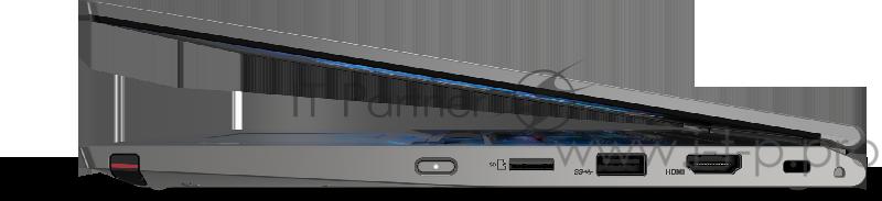 Ноутбук Lenovo ThinkPad L13 Yoga G2 T13.3FHD_IPS_GL_300N_MT/ CORE_I5-1135G7_2.4G_4C_MB/ 8GB(8X8GX16)_DDR4_3200/ 256GB_SSD_M.2_2280_NVME_TLC_OP/ / INTEGRATED_GRAPHICS/ / FINGERPRINT_READER/ DOS,IR&HD_CAMERA_W/MIC/ BKLT_KB_SR_RUS/ SMART_CARD_READER/ 4